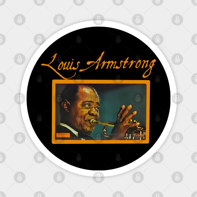 Louis Armstrong Magnet by patracild